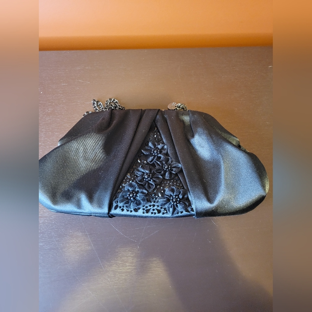 BADGLEY MISCHKA CLUTCH/CROSSBODY/HANDBAG BLACK
